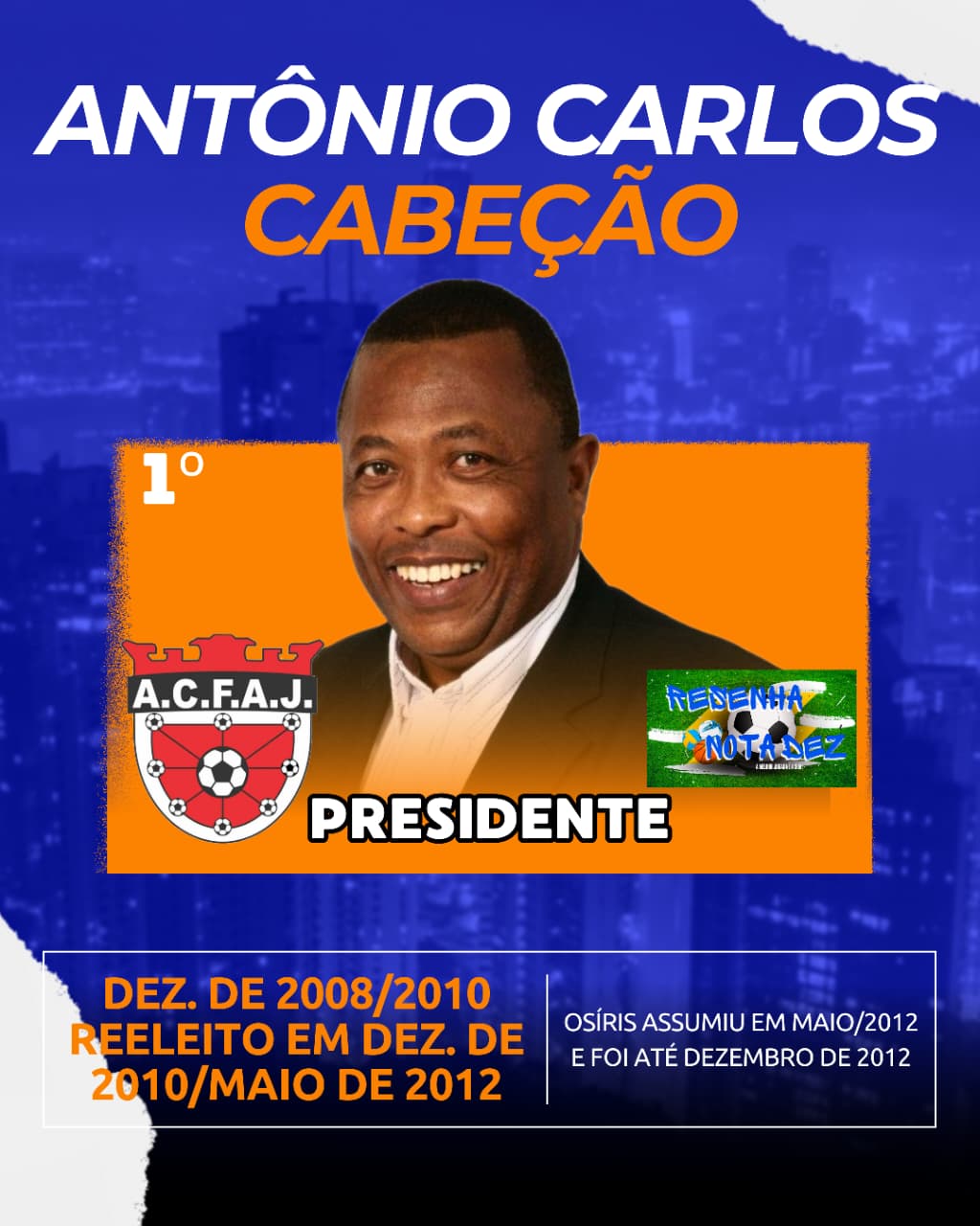 Presidente da ACFAJ